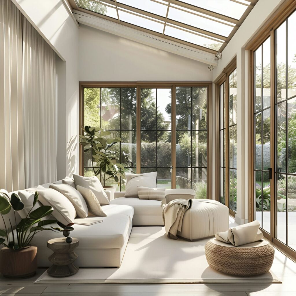 Bikin Ruang Tamu Skylight di Rumah Mini Seluas 27 M2