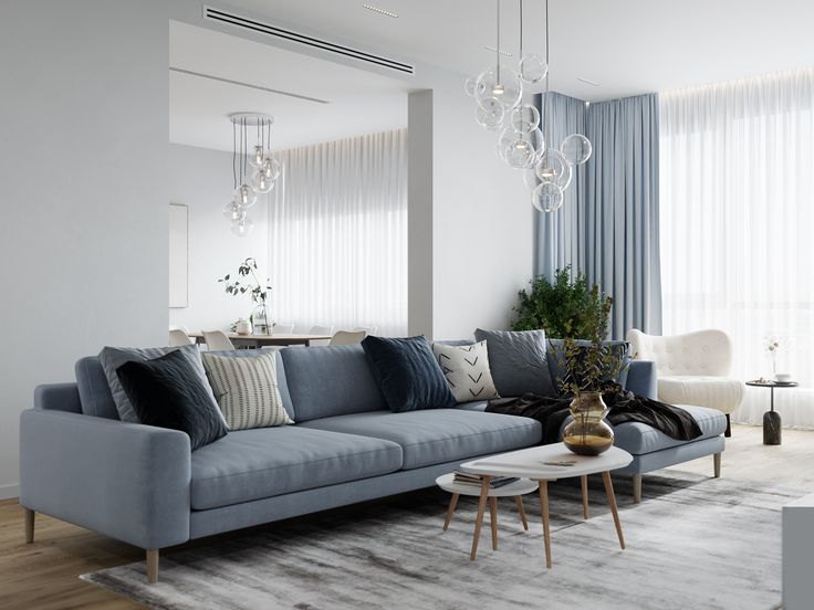 Biar Nggak Kelihatan Norak, Ini 7 Warna Sofa yang Sesuai Untuk Dinding Warna Abu Abu Muda